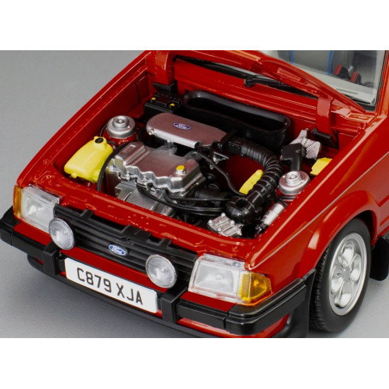 1/18 FORD ESCORT XR3i CABRIO - SUNBURST RED (RHD) 4989R