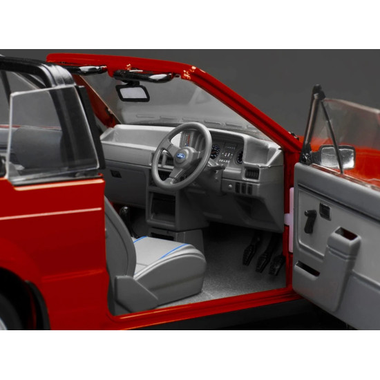 1/18 FORD ESCORT XR3i CABRIO - SUNBURST RED (RHD) 4989R