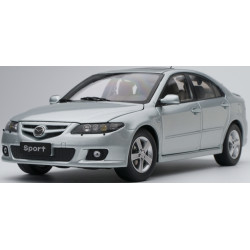 SUNH5892 - 1/18 MAZDA 3 SPORT GLACIER SILVER METALLIC