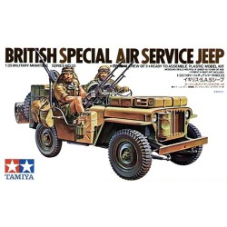 1/35 BRITISH SAS JEEP (PLASTIC MODEL KIT) 35033
