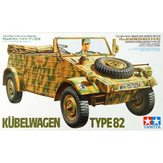 1/35 GERMAN KUBELWAGEN TYPE 82 (PLASTIC KIT) 35213
