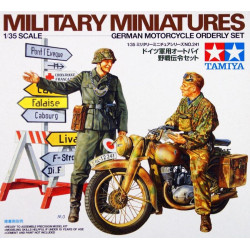 1/35 GERMAN MOTORCYCLE ORDERLY SET 35241