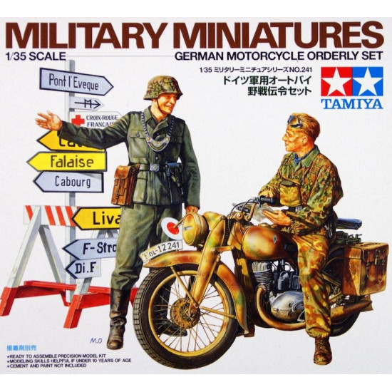 1/35 GERMAN MOTORCYCLE ORDERLY SET 35241