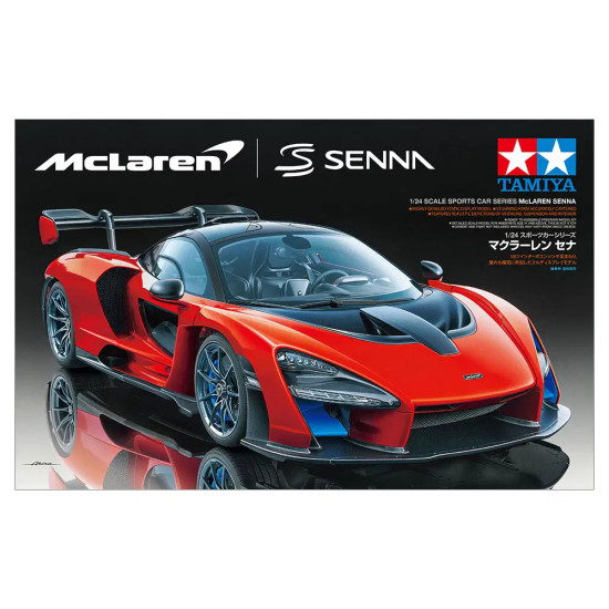 1/24 MCLAREN SENNA (PLASTIC MODEL KIT) 24355