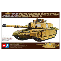 1/35 BRITISH MAIN BATTLE TANK CHALLENGER 2 DESERTISED (PLASTIC KIT) 35274