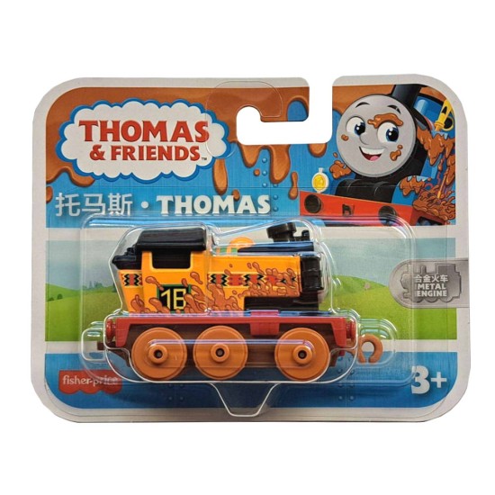 THOMAS & FRIENDS METAL ENGINE MUD RUN NIA HHN37 - PACKAGING DEFECT