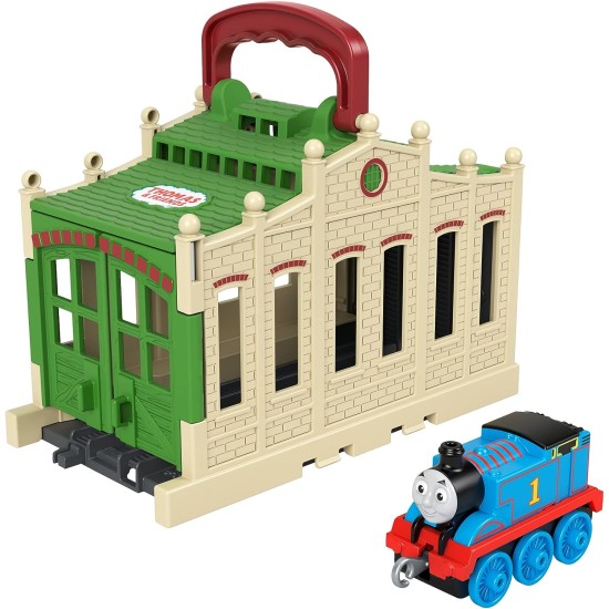 THOMAS & FRIENDS CONNECT& GO TIDMOUTH SHED GWX63