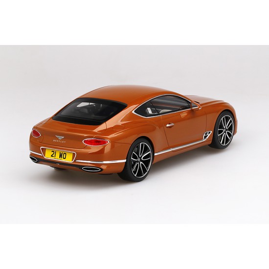 TS0222 - 1/18 BENTLEY NEW CONTINENTAL GT ORANGE FLAME (RESIN)
