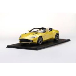 TS0230 - 1/18 ASTON MARTIN VANQUISH ZAGATO SPEEDSTER COSMOPOLITAN YELLOW