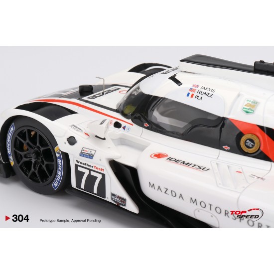 TS0304 - 1/18 MAZDA RT-24P DPI NO.77 MAZDA TEAM JOEST IMSA DAYTONA 24 HR.2ND PLACE