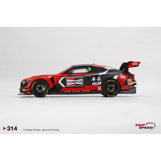 TS0314 - 1/18 BENTLEY CONTINENTAL GT3 NO.5 CHAMPION 2018 BLANCPAIN GT ASIA