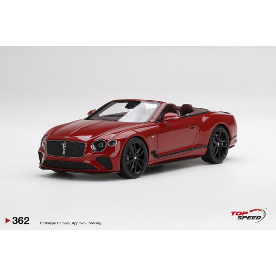 1/18 BENTLEY CONTINENTAL GT CONVERTIBLE MULLINER NUMBER 1 EDITION TS0362