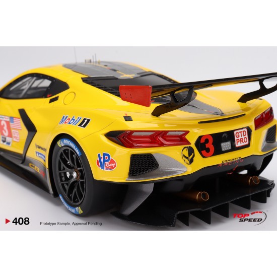 1/18 CHEVROLET CORVETTE C8.R NO.3 2022 IMSA SEBRING 12 HRS GTD TS0408