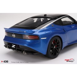 1/18 NISSAN FAIRLADY Z VERSION ST 2023 SEIRAN BLUE RHD TS0436