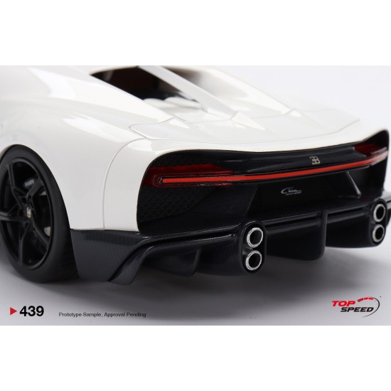 1/18 BUGATTI CHIRON SUPER SPORT WHITE