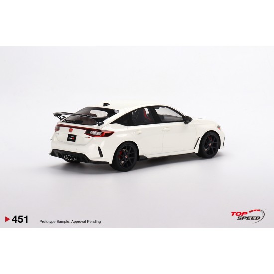 1/18 HONDA CIVIC TYPE R CHAMPIONSHIP WHITE (RHD) 2023