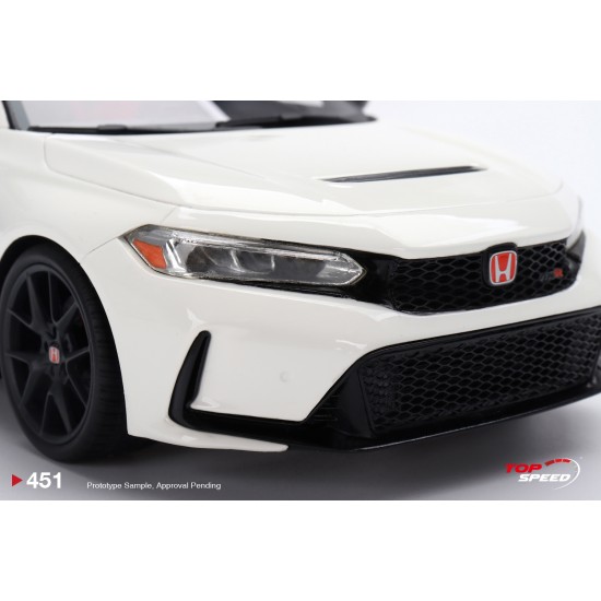 1/18 HONDA CIVIC TYPE R CHAMPIONSHIP WHITE (RHD) 2023