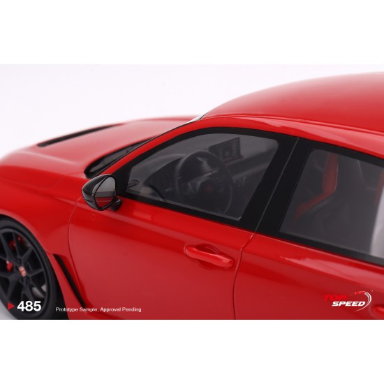 1/18 HONDA CIVIC TYPE R RALLYE RED (LHD) 2023 TS0485