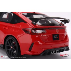 1/18 HONDA CIVIC TYPE R RALLYE RED (LHD) 2023 TS0485 1/18 HONDA CIVIC TYPE R RALLYE RED (LHD) 2023 TS0485
