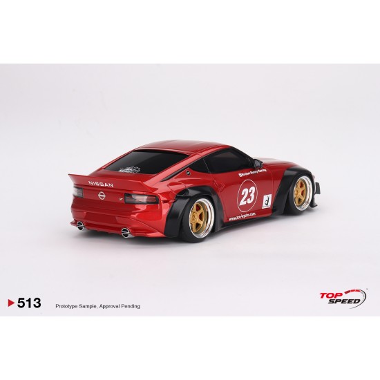 TS0513 - 1/18 NISSAN Z (RZ34) PANDEM PASSION RED