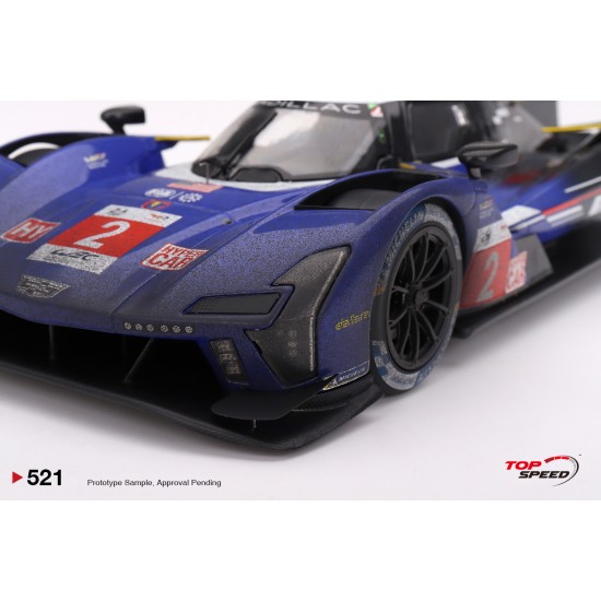 1/18 CADILLAC V-SERIES.R NO.2 CADILLAC RACING 2023 LE MANS 24 HRS 3RD PLACE POST-RACE WEATHERED