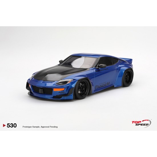 1/18 NISSAN Z (RZ34) PANDEM SEIRAN BLUE