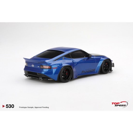 1/18 NISSAN Z (RZ34) PANDEM SEIRAN BLUE