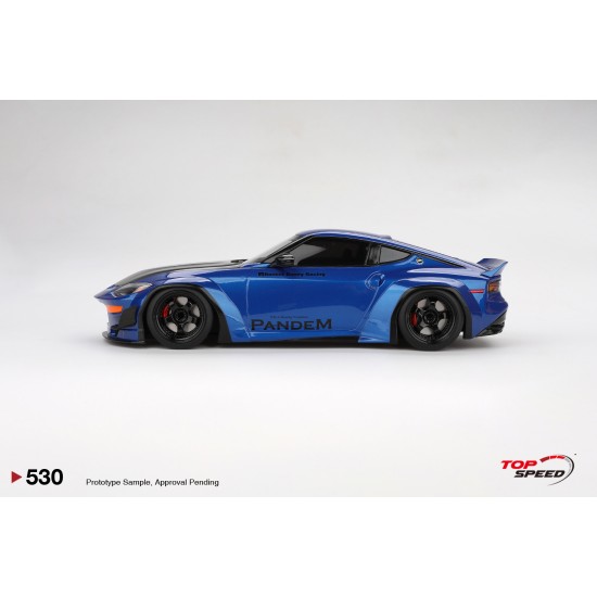 1/18 NISSAN Z (RZ34) PANDEM SEIRAN BLUE