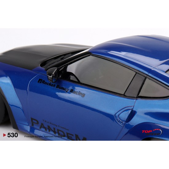 1/18 NISSAN Z (RZ34) PANDEM SEIRAN BLUE