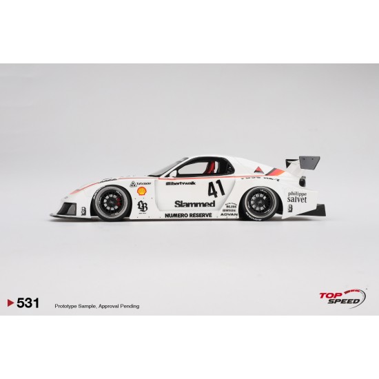 1/18 MAZDA RX-7 LB-SUPER SILHOUETTE NO.41 NUMERO RESERVE