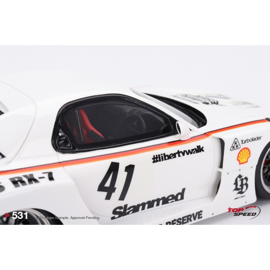 1/18 MAZDA RX-7 LB-SUPER SILHOUETTE NO.41 NUMERO RESERVE