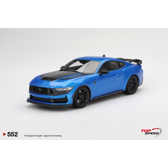 1/18 FORD MUSTANG DARK HORSE 2024 GRABBER BLUE