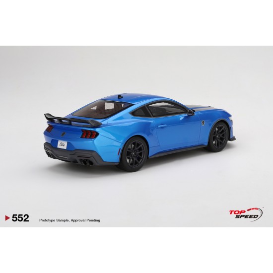 1/18 FORD MUSTANG DARK HORSE 2024 GRABBER BLUE