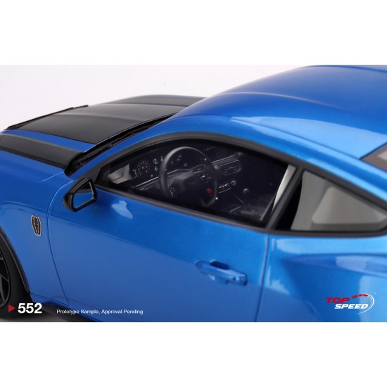 1/18 FORD MUSTANG DARK HORSE 2024 GRABBER BLUE