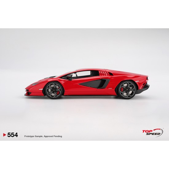 1/18 LAMBORGHINI COUNTACH PLI 800-4 ROSSO MARS
