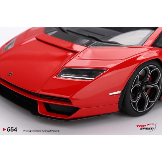 1/18 LAMBORGHINI COUNTACH PLI 800-4 ROSSO MARS