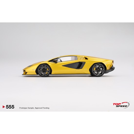 TS0555 - 1/18 LAMBORGHINI COUNTACH LPI 800-4 NEW GIALLO ORION