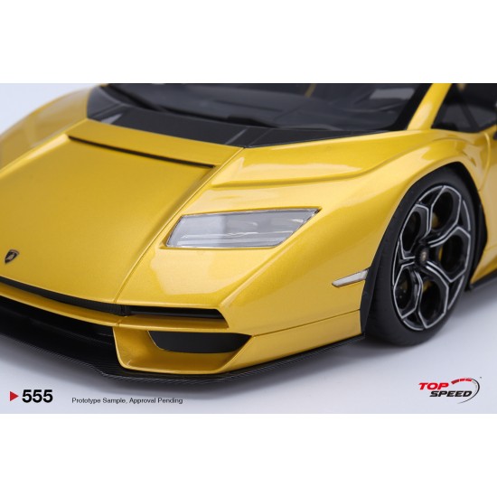 TS0555 - 1/18 LAMBORGHINI COUNTACH LPI 800-4 NEW GIALLO ORION