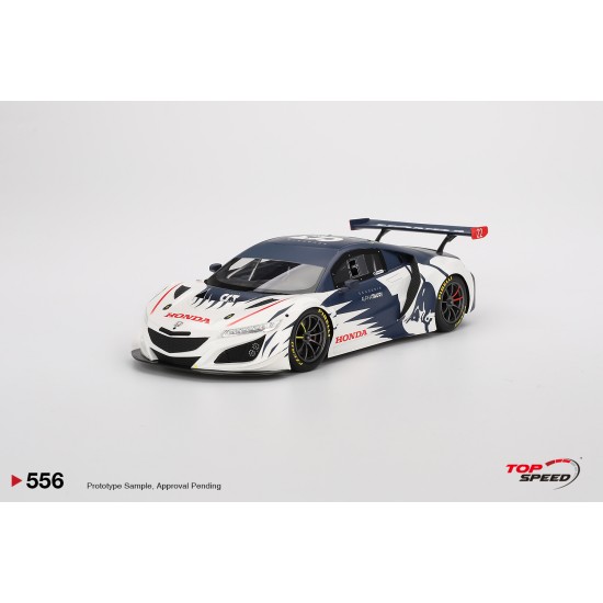 1/18 HONDA NSX GT3 EVO ALPHATAURI YUKI TSUNODA 2023 RED BULL NURBURGRING TS0556