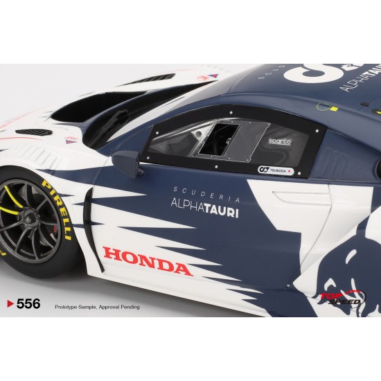 1/18 HONDA NSX GT3 EVO ALPHATAURI YUKI TSUNODA 2023 RED BULL NURBURGRING TS0556