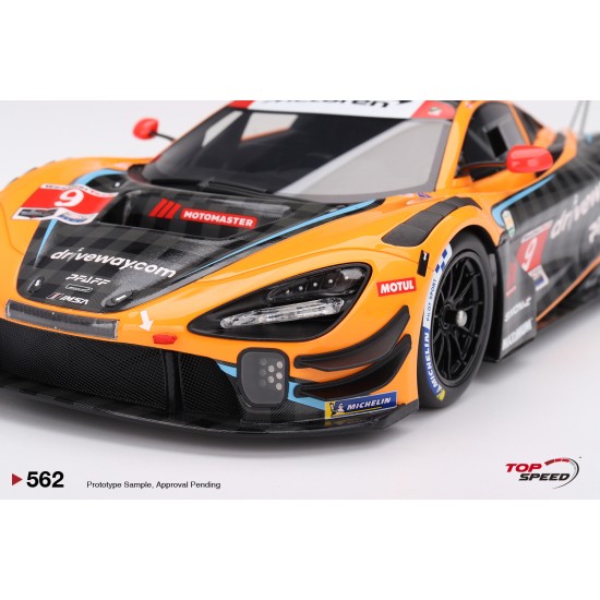 1/18 MCLAREN 720S GT3 EVO NO.9 PFAFF MOTORSPORT 2024 IMSA DAYTONA 24 HRS