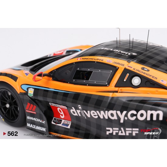 1/18 MCLAREN 720S GT3 EVO NO.9 PFAFF MOTORSPORT 2024 IMSA DAYTONA 24 HRS