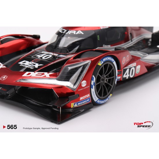 1/18 ACURA ARX-06 GTP NO.40 WAYNE TAYLOR RACING WITH ANDRETTI 2024 IMSA DAYTONA 24 HRS 3RD PLACE