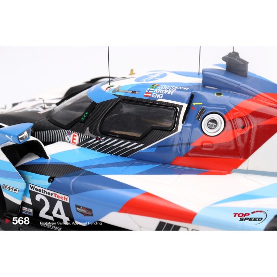 1/18 BMW M HYBRID V8 GTP NO.24 BMW M TEAM RLL 2024 IMSA DAYTONA 24 HRS