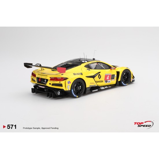 1/18 CHEVROLET CORVETTE Z06 GT3.R NO.4 CORVETTE RACING BY PRATT MILLER MOTORSPORTS 2024 IMSA DAYTONA 24 HRS