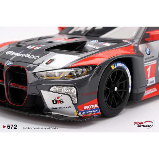 1/18 BMW M4 GT3 NO.1 PAUL MILLER RACING IMSA 2024 SEBRING 12 HRS