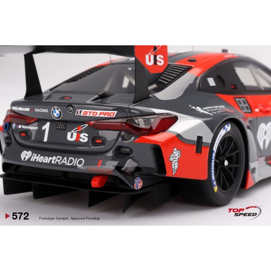 1/18 BMW M4 GT3 NO.1 PAUL MILLER RACING IMSA 2024 SEBRING 12 HRS