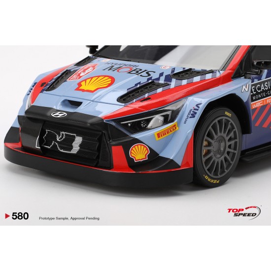 1/18 HYUNDAI I20 N RALLY1 HYBRID NO.11 2024 RALLY MONTE CARLO WINNER