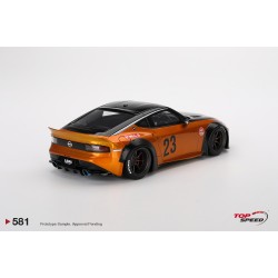 1/18 NISSAN Z LB NATION WORKS LB GOLD TS0581 1/18 NISSAN Z LB NATION WORKS LB GOLD TS0581