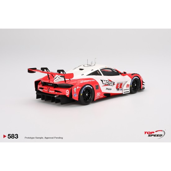 1/18 MCLAREN 720 GT3 EVO NO.9 PFAFF MOTORSPORT 2024 IMSA MOTUL COURSE DE MONTEREY